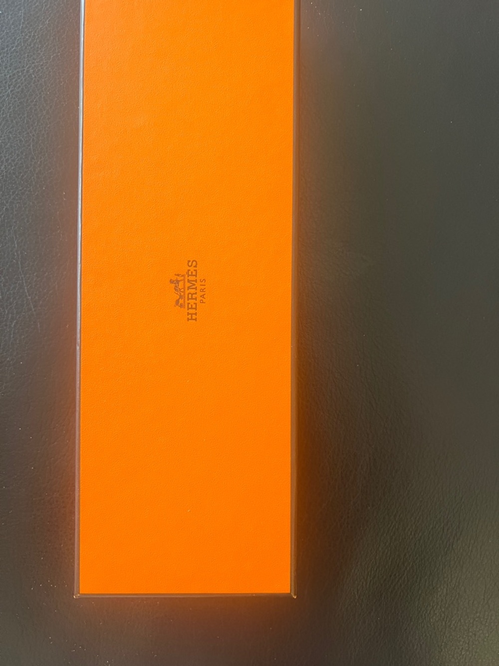 Hermès Orange Box with Beige Herringbone Dust Bags - Picture 4 of 6